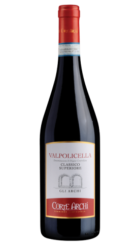 Bottle of Valpolicella Classico Superiore by Corte Archi