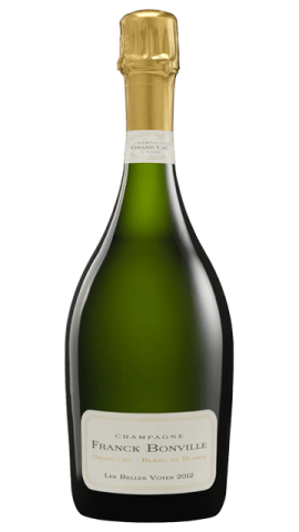 Bottle of Les Belles Voyes - Grand cru Blanc de Blancs by Franck Bonville