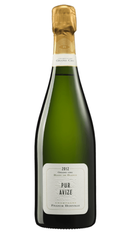 Bottle of Pur Avize Champagne by Franck Bonville