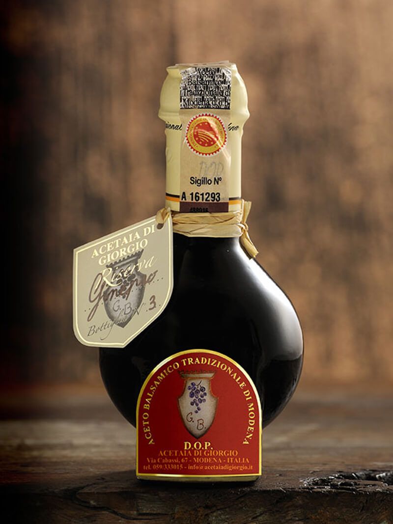 Traditional Balsamic Vinegar of Modena Juniper D.O.P. White Cap